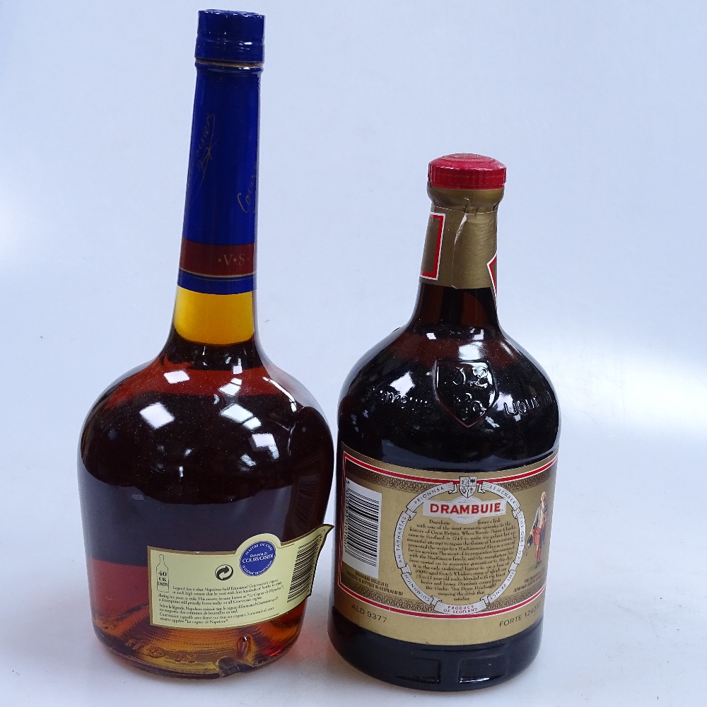 A litre of Courvoisier Cognac, and a litre of Drambuie - Image 2 of 2
