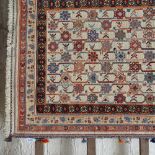 A Persian wool "Avsar"? wall hanging, 113cm x 82cm