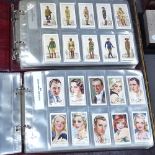 2 albums of 1920s and 30s cigarette cards