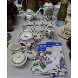Portmeirion Botanic Garden teapot, photo frames etc
