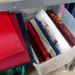 A large quantity of postage stamp albums - British and world
