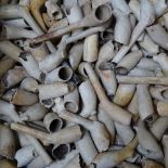 A large quantity of 18th century clay pipes etc