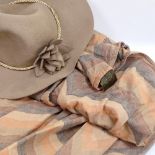 A Biba carrier bag, with Biba skirt and hat