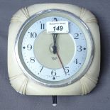 An Art Deco Smiths Sectric wall clock, 6.5" across