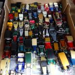 2 boxes of Matchbox toy cars etc