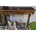 A Vintage double school desk