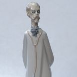 Lladro figure of a doctor, 14"