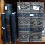 2 volumes of the Bible, Visitor's books etc