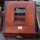 A Johnsons of Hendon mahogany slide viewer