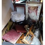 Dolls, animals, masks, cutlery etc