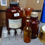 Chemist's jars and bottles