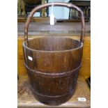 A Chinese elm well bucket