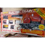 Hornby industrial freight electric train set and accessories