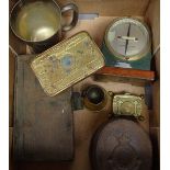 A 1915 Walters meter, military items and trench art