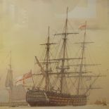 A collection of maritime prints and pictures etc