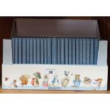 A boxed set of Beatrix Potter books