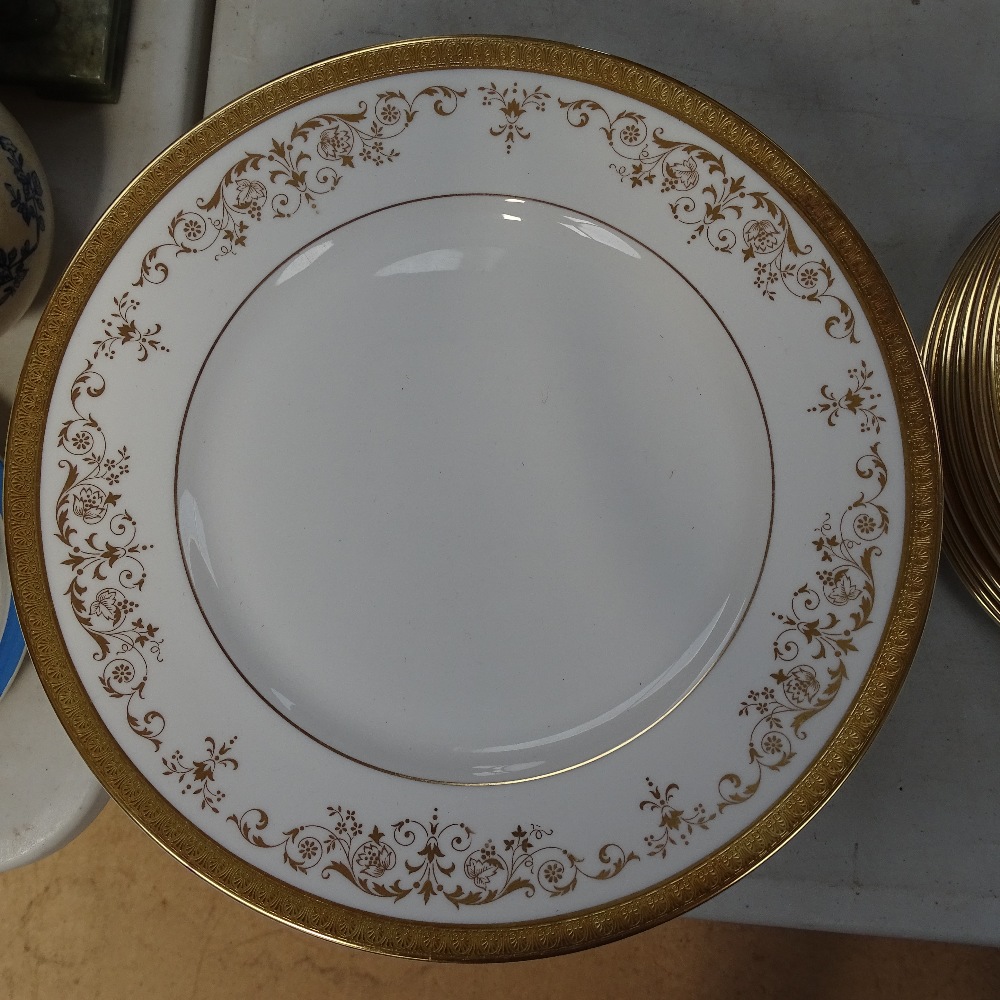 Royal Doulton Belmont pattern dinner service, matching coffee cans and saucers - Image 2 of 2