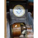 Various mantel clocks