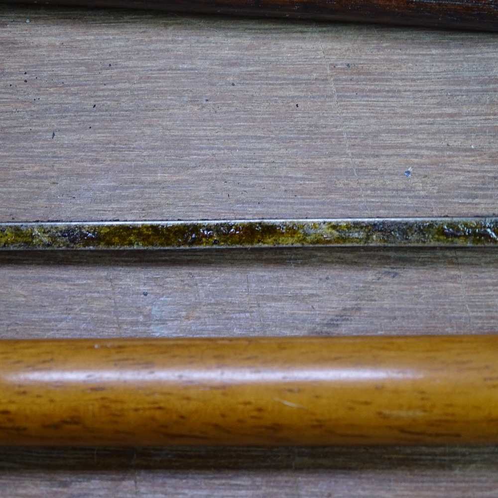 A teak sword stick with ivory mount - Image 9 of 9