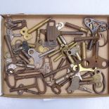 A collection of clock keys