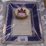 Limited edition tray, 237/500, boxed, and a limited edition Battle of Waterloo 200th Anniversary