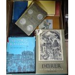 A box of Antiquarian books, including local interest