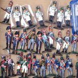 A collection of Del Prado diecast metal soldiers