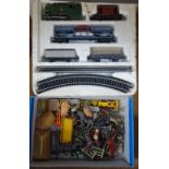 Playcraft model railway, various lead farm animals and accessories