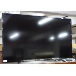 A Sony Bravia 40" flat screen television with remote, GWO