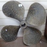 A ships' propeller, 50cm across