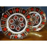 A pair of Burtondale's Derby style plates, 10.5"