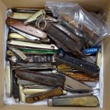 Assorted penknives