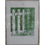 Terence Warren, screen print, A Mere Snip, signed in pencil, no. 112/175, image size 19" x 16",