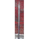 An Australian Aboriginal tribal spear, length 246cm