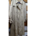 A Burberry's gent's gabardine raincoat