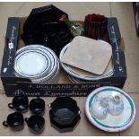 Various china and glassware