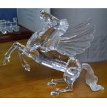 A large boxed Swarovski Pegasus