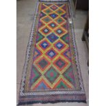 A Kilim runner, 178cm x 63cm