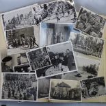 An album of Second World War ephemera, including press photos, BAOR., Montgomery etc