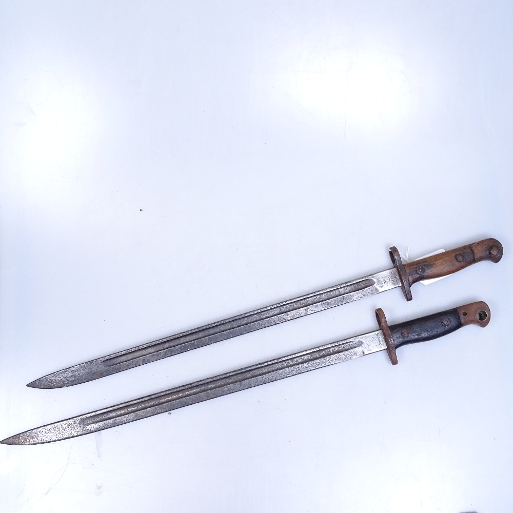 2 First World War Period bayonets - Wilkinson and Anderson, length 54cm - Image 2 of 2