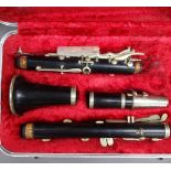 A clarinet in case