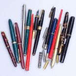 Conway Stewart fountain pens, and other pens