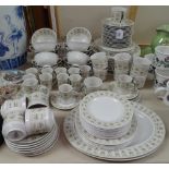 Extensive Royal Doulton Samarra dinner, tea and coffee ware