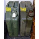2 jerry cans
