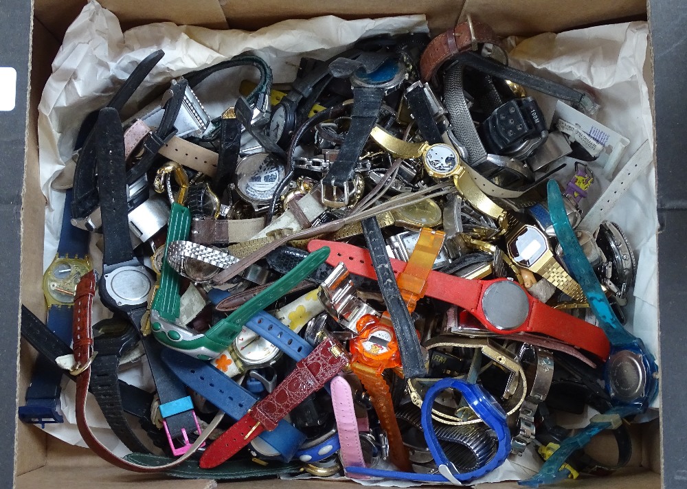 A collection of miscellaneous wristwatches