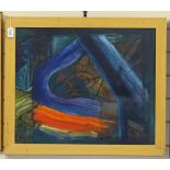 Maureen Kiryluk, oil on canvas, abstract, 20" x 24", framed
