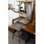 3 bamboo occasional tables