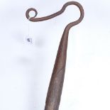 An Antique shepherd's crook