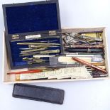 Fountain pens, drawing instruments etc