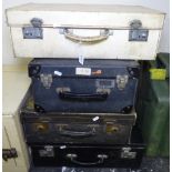 4 small Vintage cases